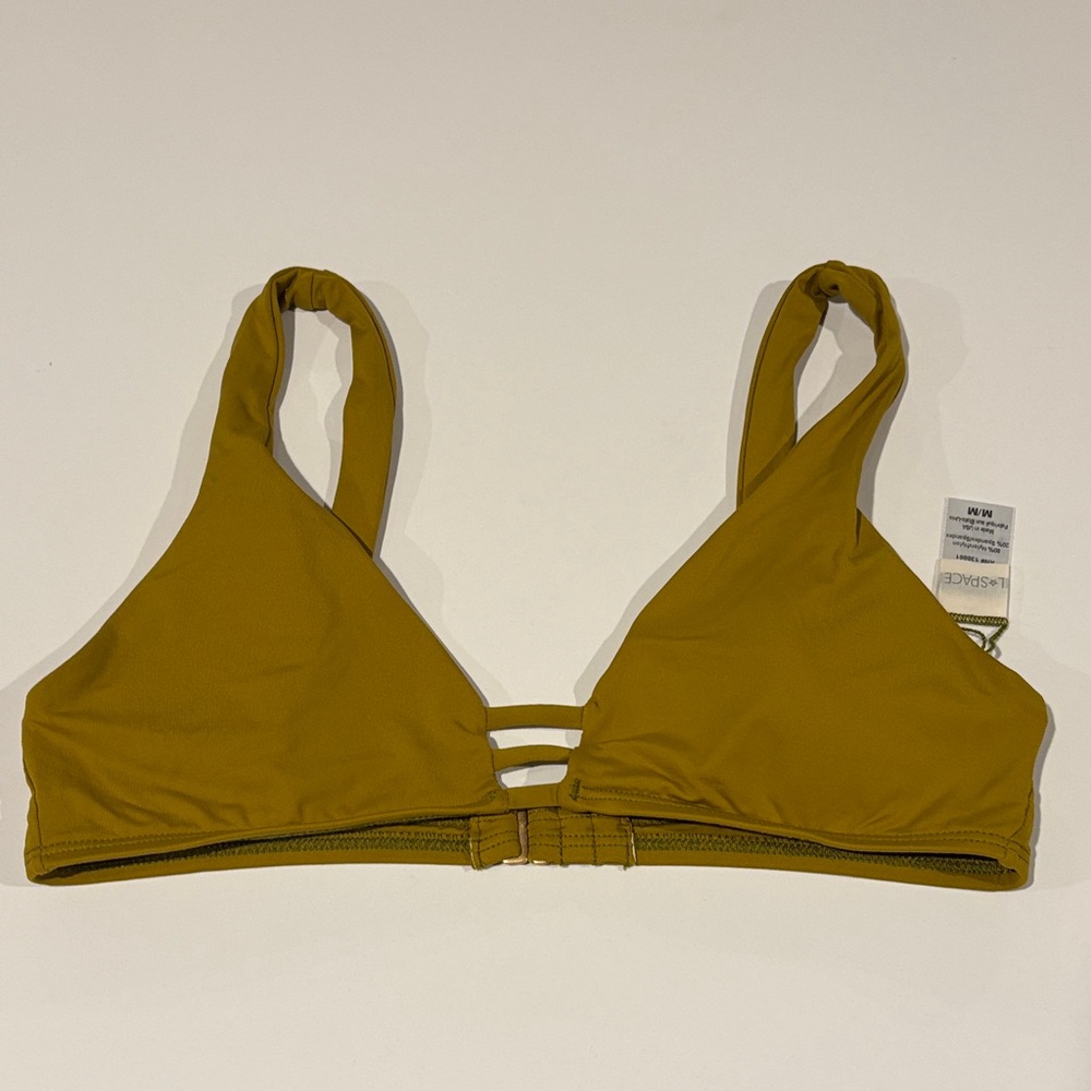 L Space Bikini Top size M